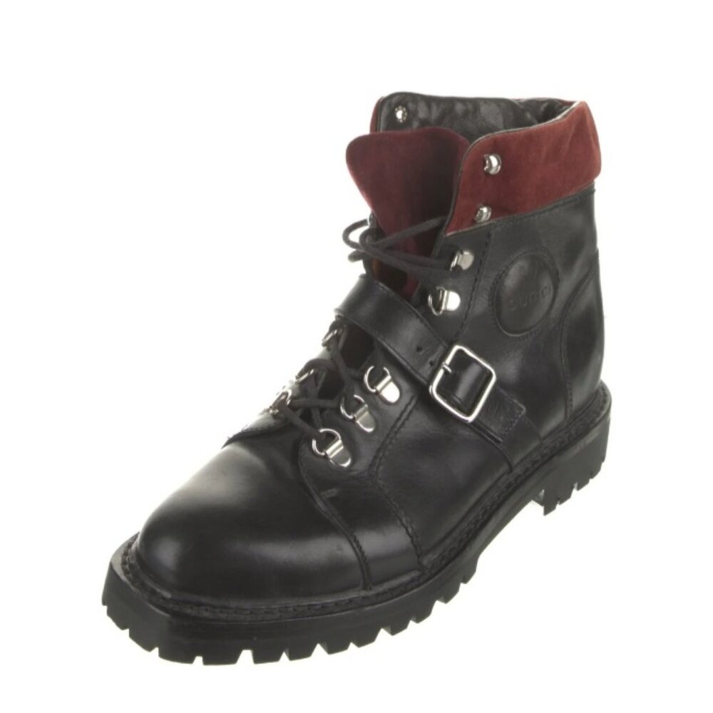 GUCCI Vintage combat/tracking ankle boots 35.5